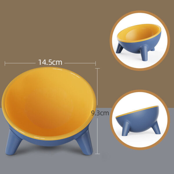 Cat Dog Bowl With Stand Pet Feeding Food Bowls Dogs Bunny Rabbit Nordic Color Feeder Product Supplies Pet Accessories - Image 5