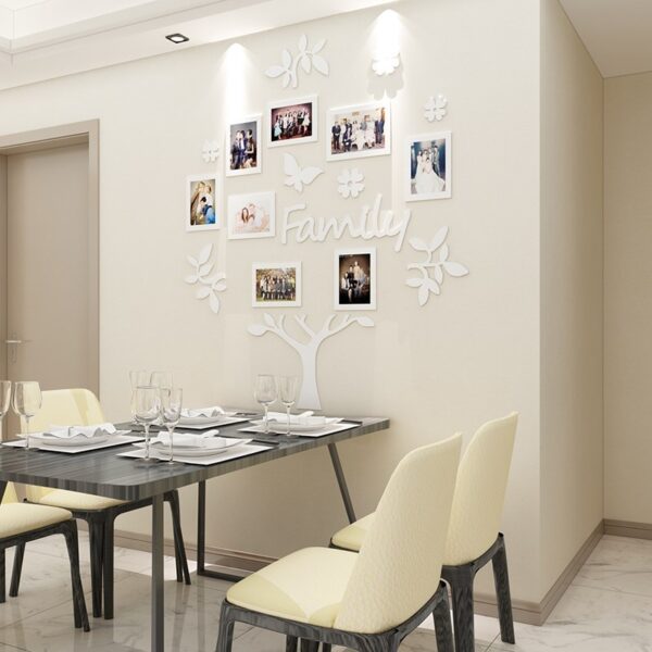 Photo frame tree 3d wall sticker - Image 2