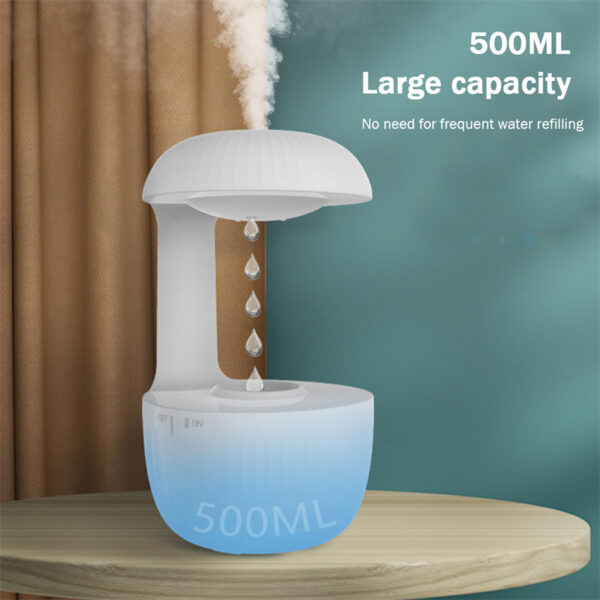 Anti-gravity Air Humidifier Mute Countercurrent Humidifier Levitating Water Drops Cool Mist Maker Fogger Relieve Fatigue - Image 4