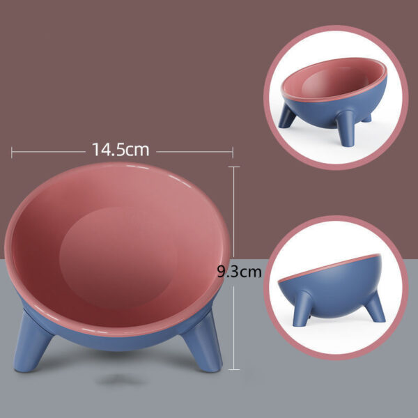 Cat Dog Bowl With Stand Pet Feeding Food Bowls Dogs Bunny Rabbit Nordic Color Feeder Product Supplies Pet Accessories - Image 4