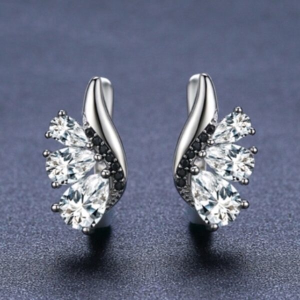 Classic Wings Shape Women's Drop-shaped Zircon - Image 3