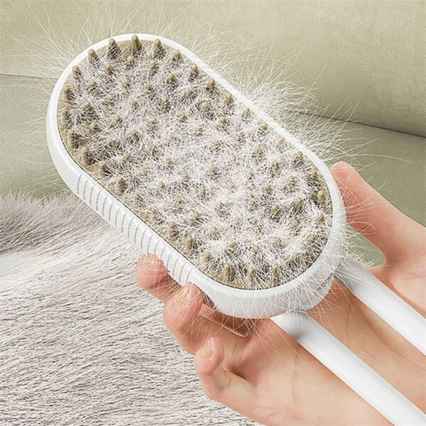 Cat Steam Brush Steamy Dog Brush 3 In 1 Electric Spray Cat Hair Brushes For Massage Pet Grooming Comb Hair Removal Combs Pet Products - Image 8